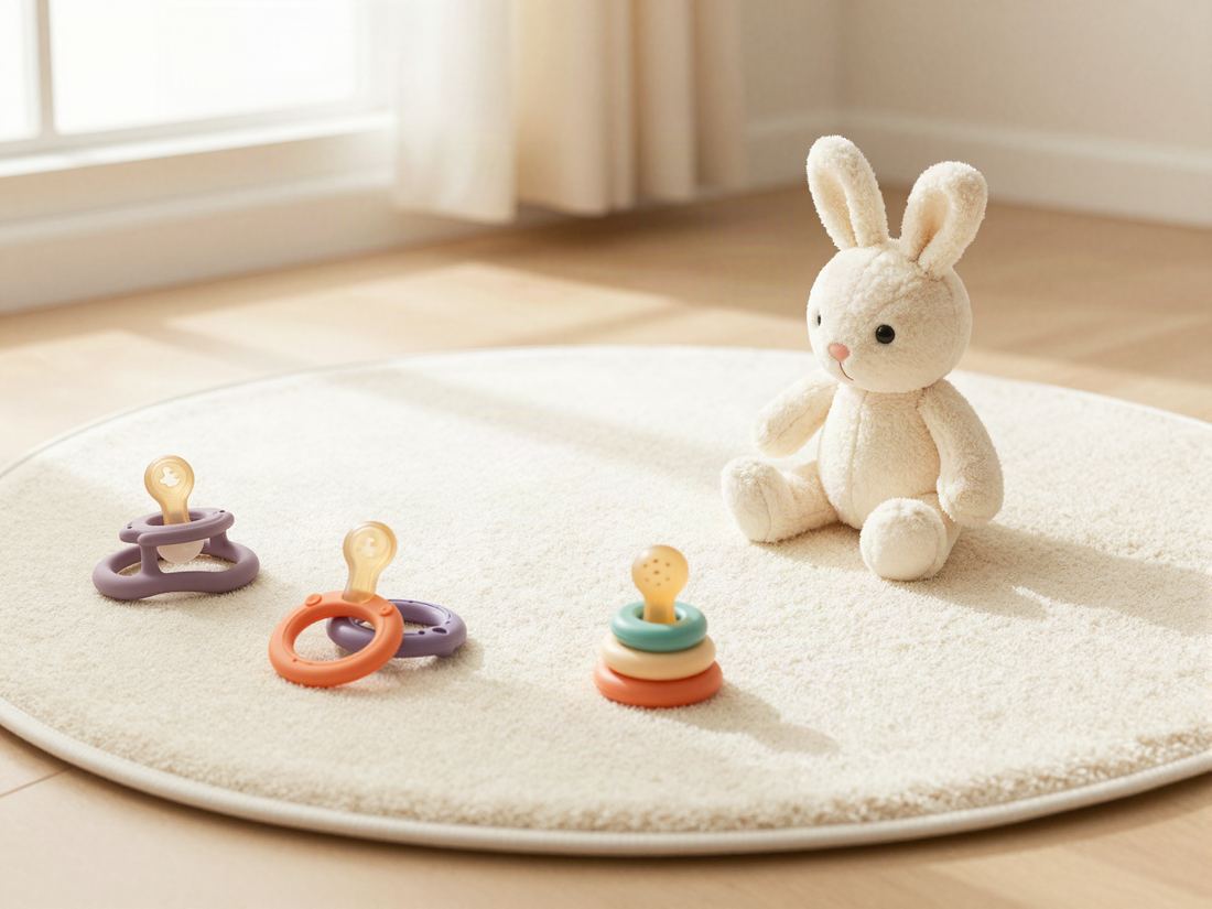 bumbo floor seat, toys & gear product for baby and mom (illustration)